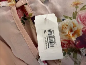 Show Me Your MuMu Blush Floral Keyhole Romper thumbnail 11