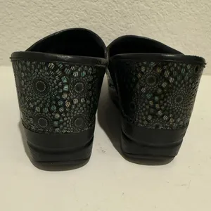 Dansko Professional Medallion Metallic Sunburst Clog Black Multi EU 40 / US 10 thumbnail 10
