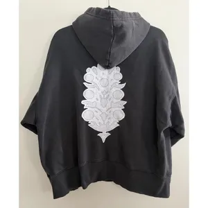Free people Movement Sprint To The Finish Logo Hoodie Black/White Womens Size Sm thumbnail 2