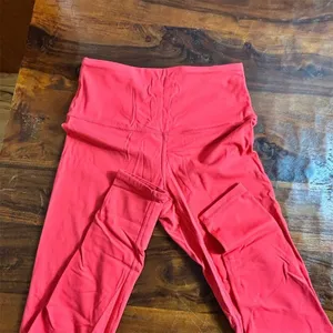 prAna Women's High-Rise Leggings Pink Size‎ S Yoga Running Activewear thumbnail 2