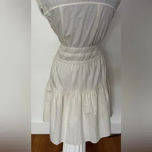 Melloday Elegant butter yellow flowy dress thumbnail 2