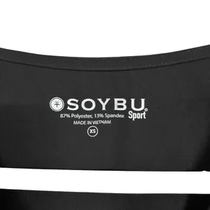 Soybu Sport Womens XS Black Casual Sleeveless Dress With Pockets NWT Knee Length thumbnail 5