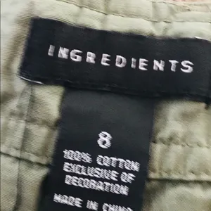 Ingredients women shorts size 8 thumbnail 5