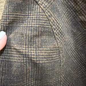 Peruvian Connection Plaid Structured Skirt size 4 Office Siren Quiet Luxury EUC thumbnail 3
