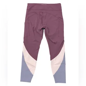 OUTDOOR VOICES Purple Colorblock Leggings Size XL thumbnail 5