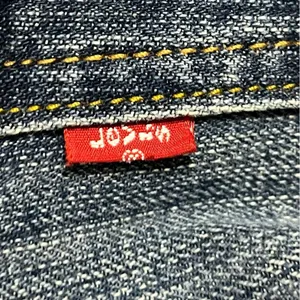 Levis 518 Juniors Size 13 Blue Super Low Stretch Bootcut Jeans Medium Wash‎ thumbnail 10