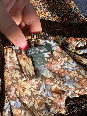 Floral Dress Multi Size XS thumbnail 4
