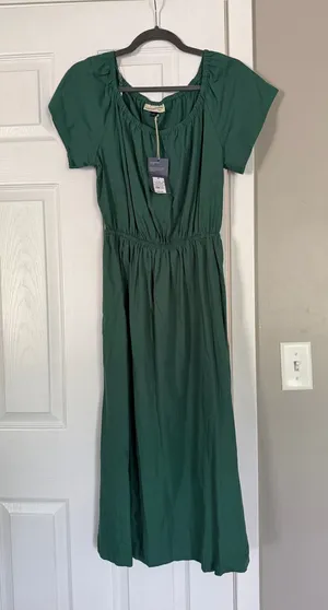 Universal Threads Teal Green Cut out Detail Maxi Dress thumbnail 1