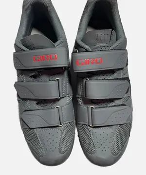 Giro Rev W Cycling Shoes Womens‎ 10.5 Grey Good Sporty Indoor Road SPD Cleats thumbnail 1