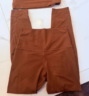Lululemon ribbed align matching set - leggings and tank thumbnail 1