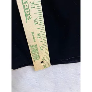 R&K Evenings Velvet Maxi Skirt Womens 12 Black Excellent High‎ Slit Vintage 90s thumbnail 3