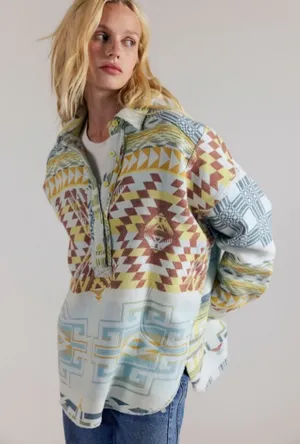Free People We the Free Arizona Sky Pullover thumbnail 1