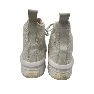 Converse Chuck Taylor All Star White Sherpa High Top Lace Up Sneakers Shoes 10.5 thumbnail 3