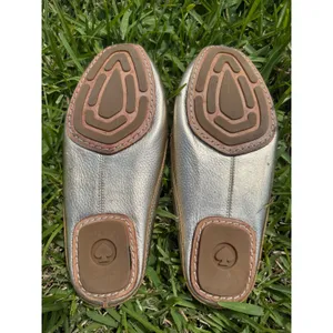 Kate Spade Gold Flats with Moccasin Stitching Size 8.5 thumbnail 6