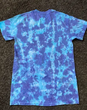 Urban Outfitters Clueless Tie Dye Blue Small Tee thumbnail 2