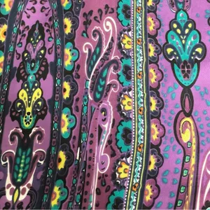 ECI Purple Floral Paisley Maxi Dress Size 12 Sleeveless thumbnail 5