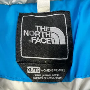 The North Face 700 Down Puffer Jacket‎ Womens [Size] Blue Quilted Hooded Fall thumbnail 3