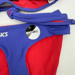 ASICS Beach Volleyball Bikini Set Size Small NEW Reversible UPF Protection NWOT thumbnail 8