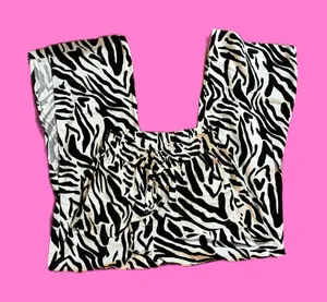 Zebra Print Pants Multiple thumbnail 1