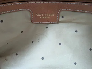 Kate Spade Gray Wool Geometric Pattern Handbag thumbnail 10