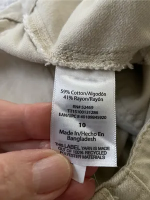 Time and Tru Wide-Leg High Waisted Pants in Beige Size 10 thumbnail 4