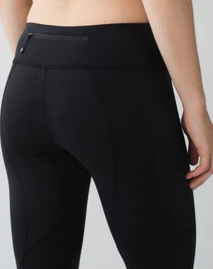 Lululemon Pace Rival Crop *22" in Black thumbnail 2