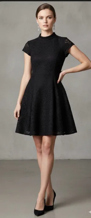ZARA NWOT‎ Elegant Black Women's Dress thumbnail 1