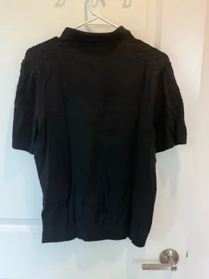 men’s collared shirt Black Size M thumbnail 3