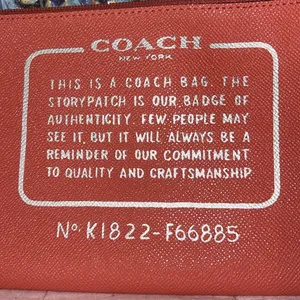 Coach Rare Vintage  Storypatch Large Pouch thumbnail 2