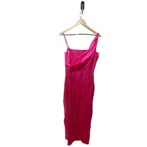 Amanda Uprichard Tesoro Silk Draped Gown Size Medium‎ thumbnail 3