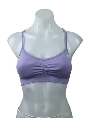 Oner Active Everyday Purple Crossback Workout Active Sports Bra Crop Tank Top S thumbnail 1