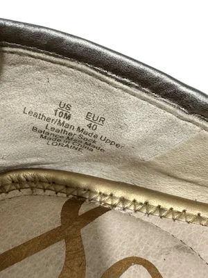 Sam Edelman Loraine Loafer Metallic Gold Crocodile Embossed Horsebit Leather 10M thumbnail 13