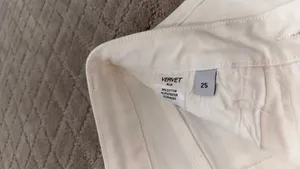 Vervet Jeans Crop cream denim size 25 thumbnail 3