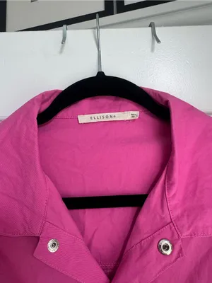 Pink Short Sleeve Romper thumbnail 3