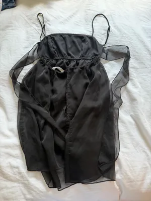 Lucy in the Sky black mini dress thumbnail 2