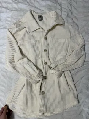Como Vintage Button Sweater Flannel thumbnail 1