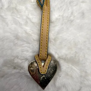 Vintage DOONEY & BOURKE Heart key fob bag charm thumbnail 2