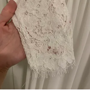 Lulu’s Forever Starts Tonight White Lace Long Sleeve Maxi Wedding Bridal Dress thumbnail 6
