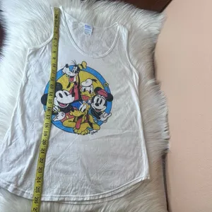 Disney Mickey and Friends Retro Group Shot Tank Top Size Small thumbnail 7