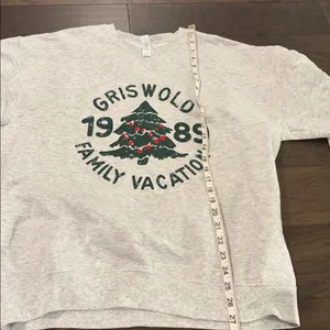 Jerzees Griswold Holiday Graphic Sweatshirt Sz L thumbnail 6