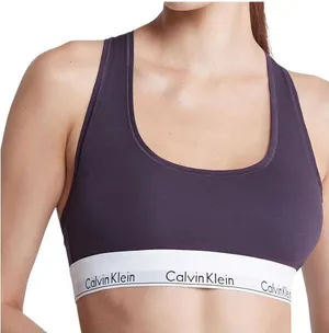 Calvin Klein Purple Bralette XS thumbnail 1