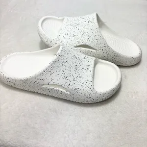 CROCS Mellow Recovery Speckle White and Black Slide Sandal W8‎ / M6 thumbnail 13