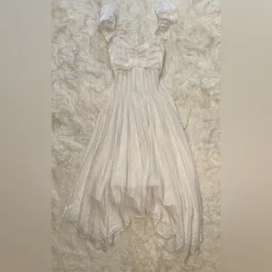 NWOT Ramy Brook Bria White Maxi Dress sz 2 thumbnail 4