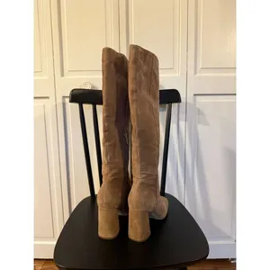 Sam Edelman Clarem tan suede knee high boot size 9.5 thumbnail 6
