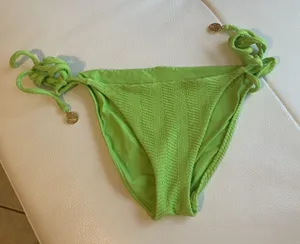Luli Fama green bikini bottom, size M thumbnail 1