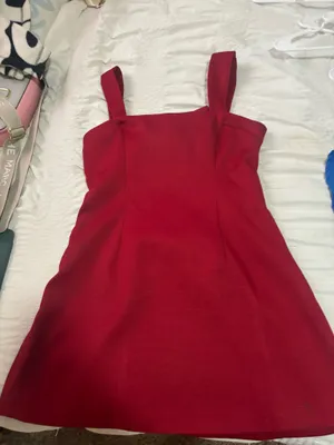 Red Bow Dress Pretty Little Thing Mini thumbnail 2