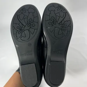 Dansko Oksana Slip-On Loafer Women 38 Black Leather Comfort Low Heel Work Shoes‎ thumbnail 8