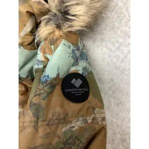 Obermeyer Tuscany II Jacket Vintage Camo Floral Ski Puffer Faux Fur Hood 11225 8 thumbnail 7