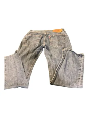 Vintage Levi’s 501 Original Fit Jeans Medium Wash Blue Denim W31 L30 thumbnail 2