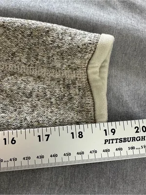Patagonia Better Sweater 1/4 Zip Pullover Women’s Small Gray Fleece Jacket thumbnail 10